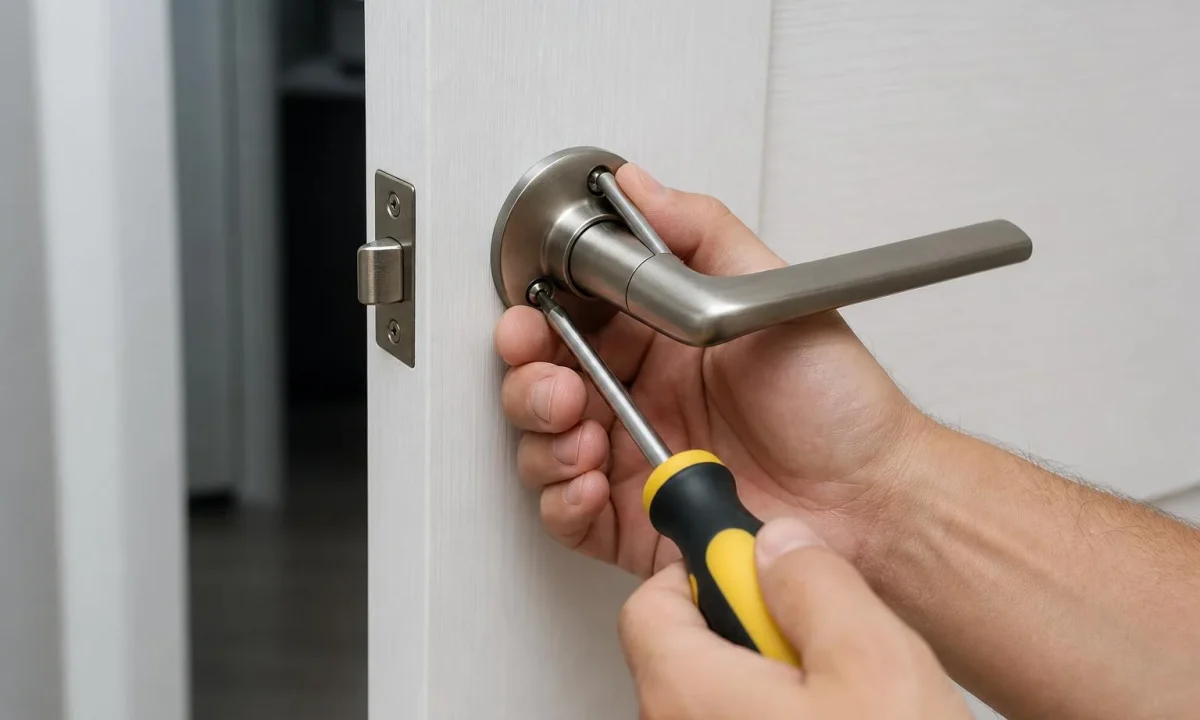 Jak opravit uvolněnou kliku bez výměny celých dveří